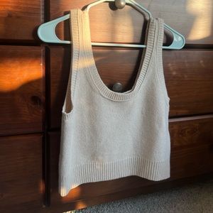 Madewell Cashmere Cropped Tank